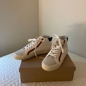 Madewell Hightop Sneakers - Only Worn Once!